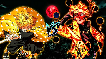 Zenitsu Son of Thunder OP (New) VS Naruto OP (all form) in Jump Force Mugen