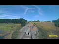 Train hits motorbike at 160kmh rider jumps for his life