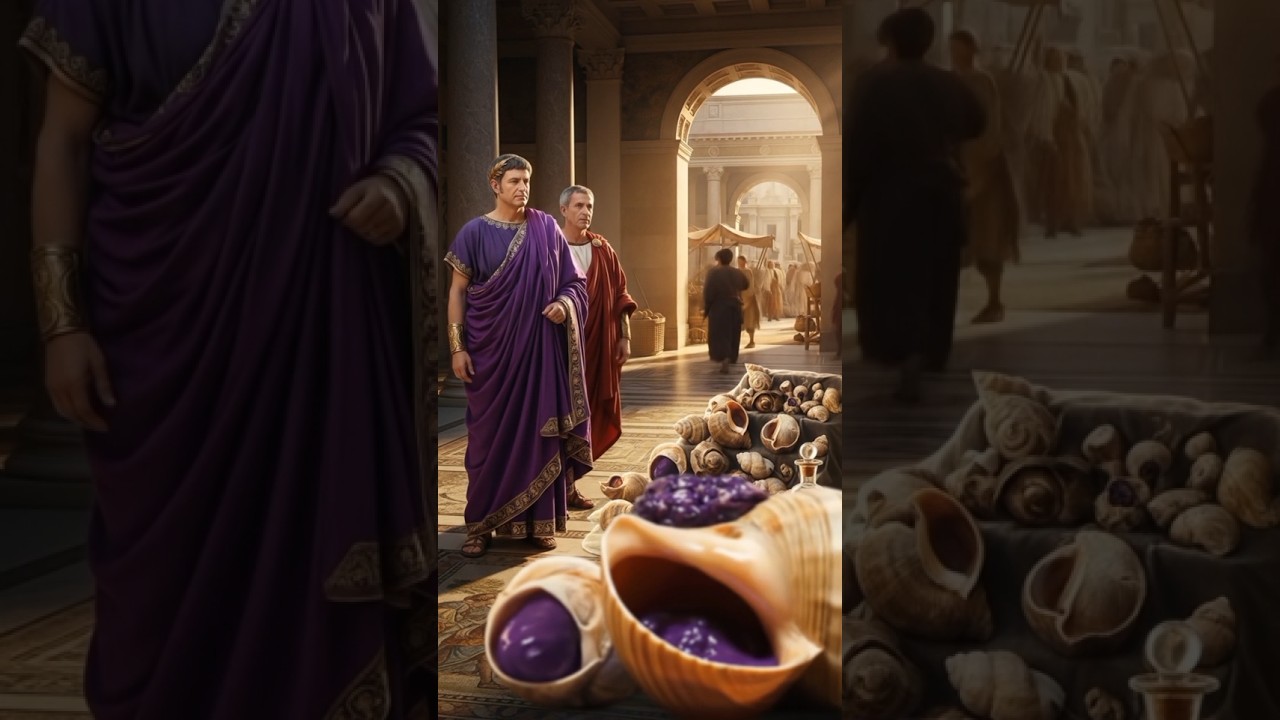 “Ancient Rome Fashion: Why Purple Was Reserved for Emperors”