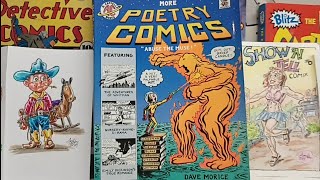 Play video: EP 777 More Poetry Comics by Dave Morice 1994 A Capella Books feat. Shakespeare Whitman Dickinson.