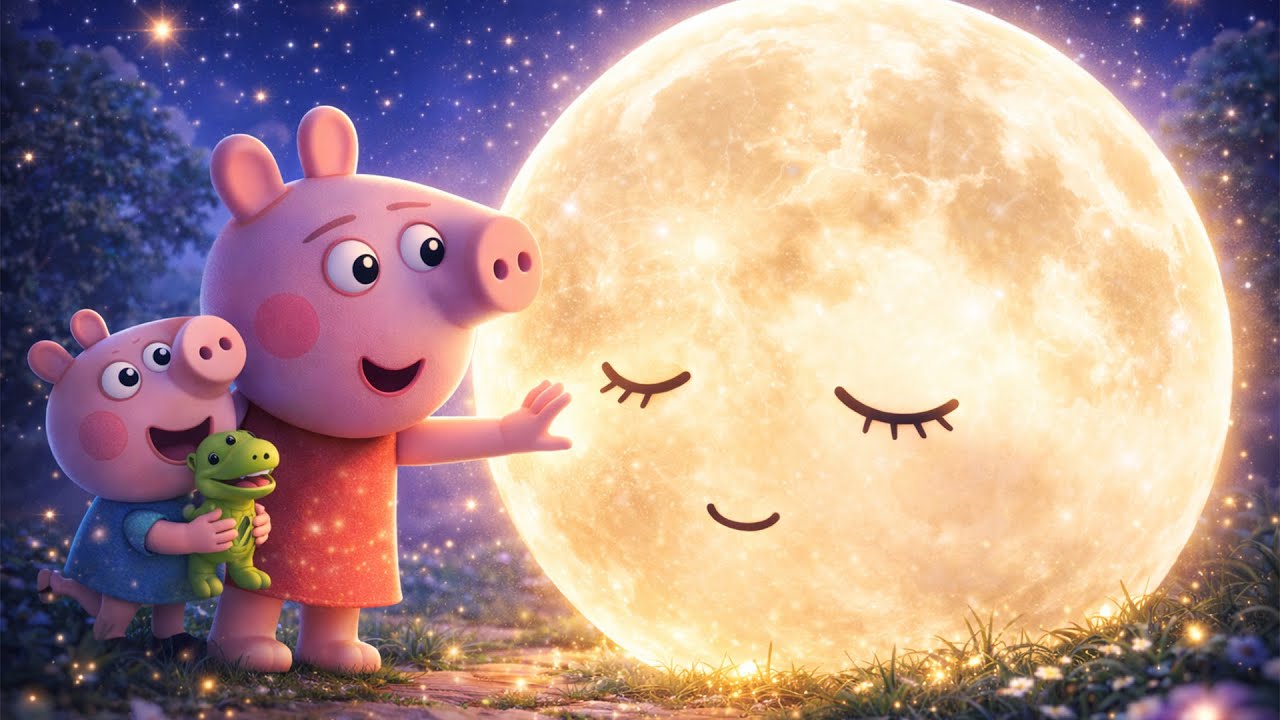 Peppa Pig & The Night The Moon Fell 🌕✨ | A Magical Midnight Adventure | Peppa Pig Funny Animation