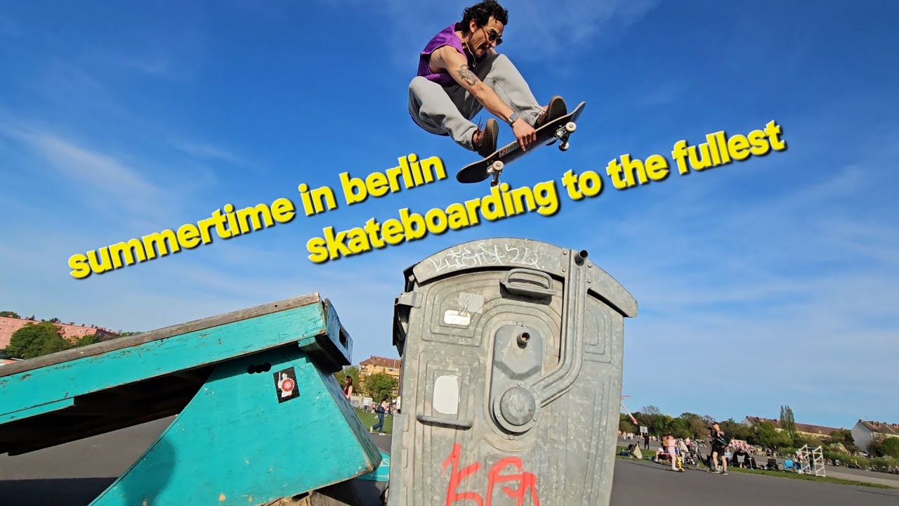 BERLIN SKATEBOARDING AT TEMPELHOFER FELD 26°