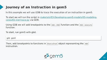 gem5 bootcamp 2024: Modeling cores in gem5