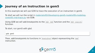 gem5 bootcamp 2024: Modeling cores in gem5