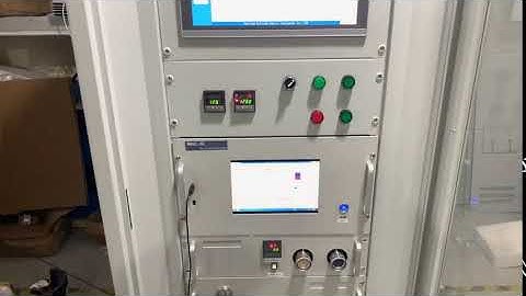 video of Flue Gas Analyzer, CEMS, for stack gas monitoring