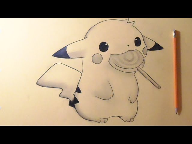 Como desenhar Menina Chibi Anime Pikachu 