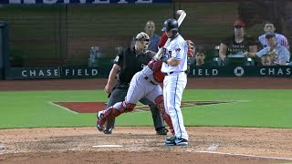 Peralta steals, scores on fortuitous error