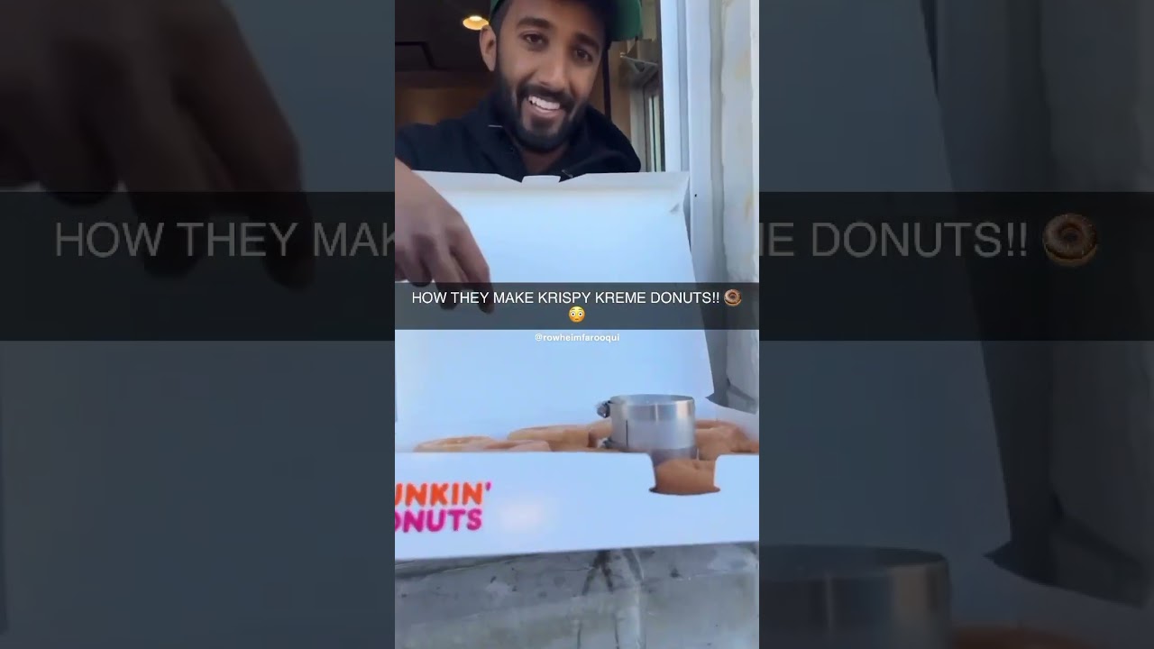 HOW THEY MAKE KRISPY KREME GLAZE 🍩😩