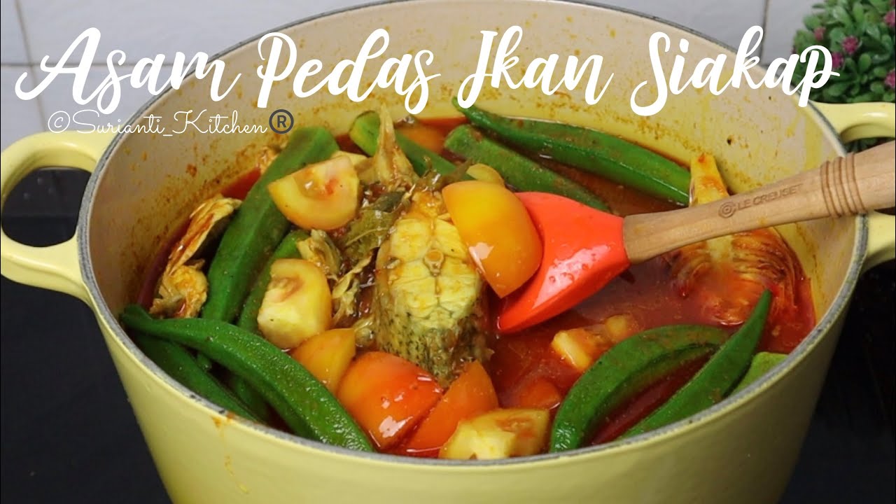 Asam Pedas Ikan Siakap | mesti cuba