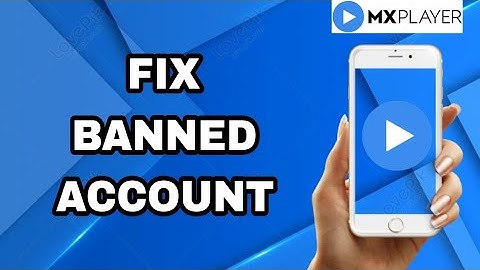 How To Fix And Solve MX Player App Banned Account | Final Solution