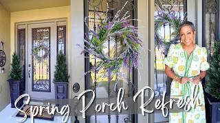 2026 Spring Front Porch Decorate With Me | Easy Outdoor Decor Ideas on a Budget