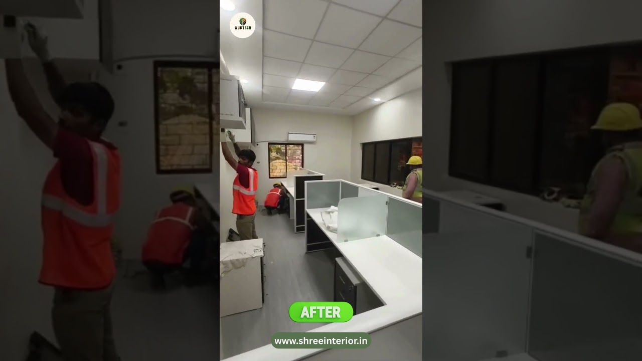 Before & After Industrial Interior Project | SG Enterprise | Shree Interior Wudtech | Navi Mumbai