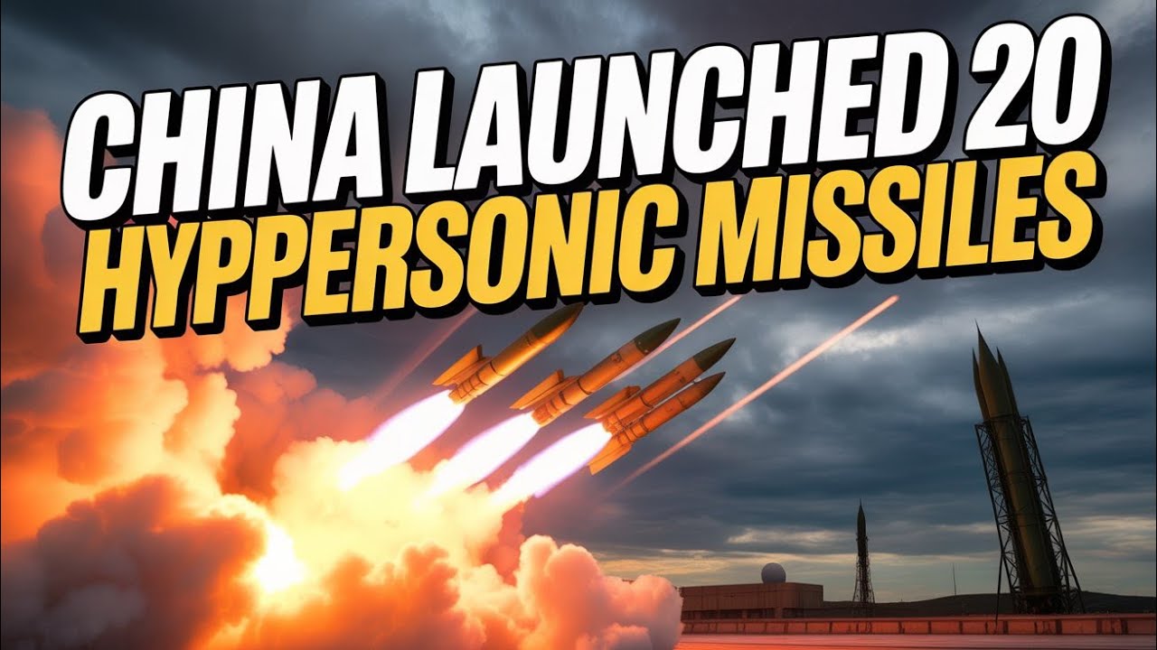 China LAUNCHED 20 Hypersonic Missiles at Taiwan But the US Navy Was Waiting Then THIS Happened)