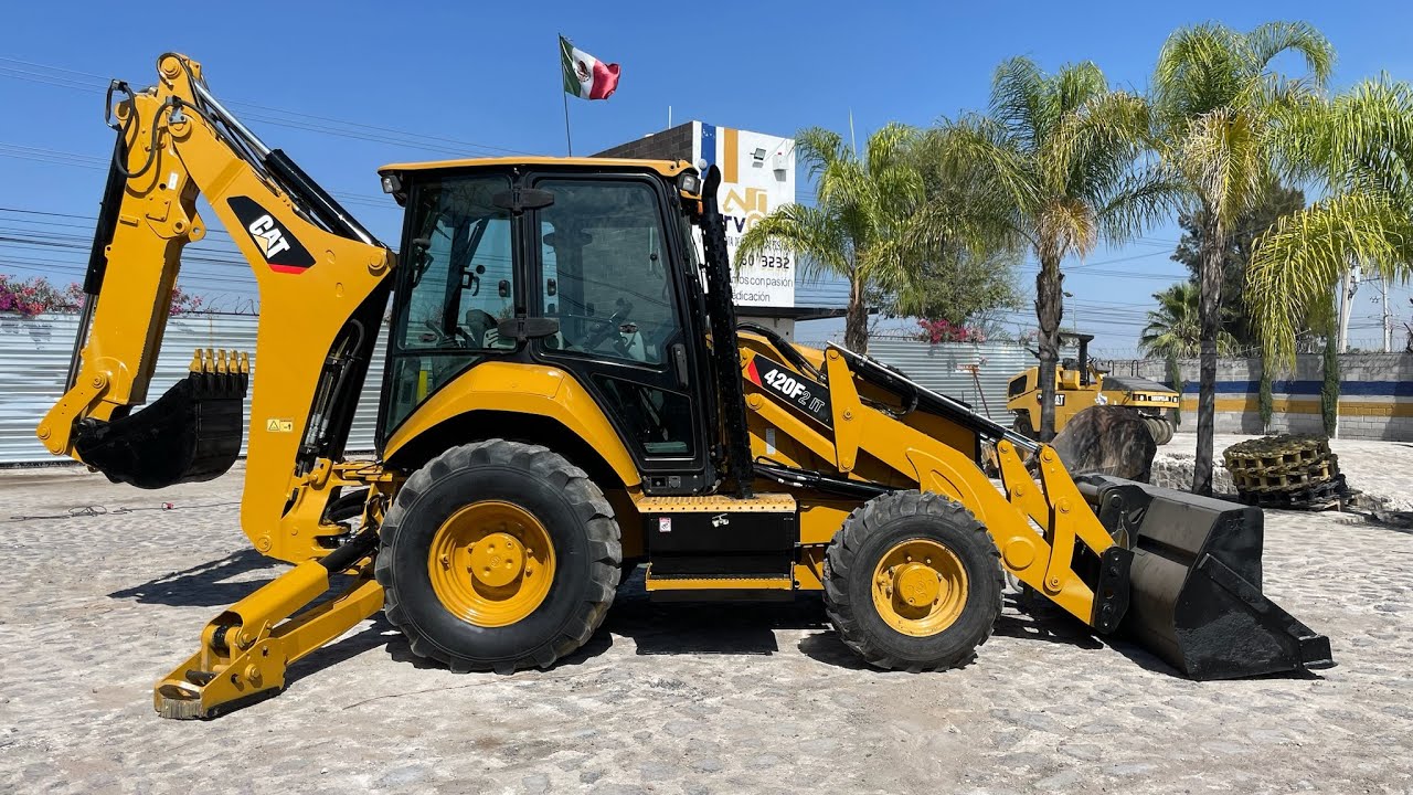 Retroexcavadora 420F2 CAT 2020 - YouTube