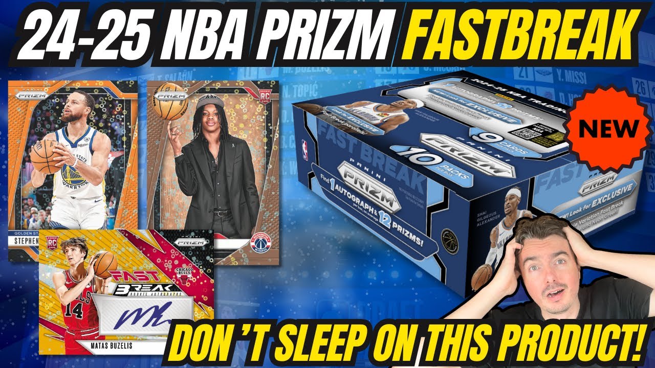 ?BEST PRIZM PRODUCT THIS YEAR!!? 2024-25 Panini Prizm NBA Fast 