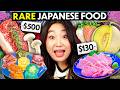 We Ate $3,000 Of Rare Japanese Foods! (O-Toro Sashimi, Tokyo Fruit Gems, Crown Melon)