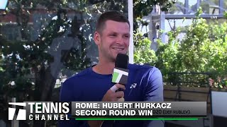 Hubert Hurkacz Defeats Rafael Nadal In Rome 2024 Rome Second Round