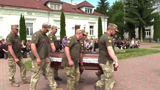 Підволочиськ прощається з Володимиром КНИШЕВИЧЕМ - Героєм, що загинув на війні з московією