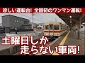 【首都圏】2駅で終点になる、孤立路線。土曜日しか運転されないレアな車両に乗りにいく!関東鉄道竜ヶ崎線・前面展望の旅!