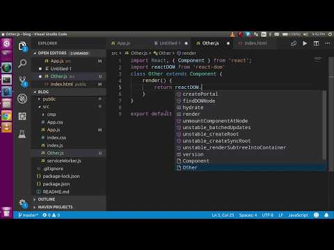 React js Hindi Tutorial #24 Portal