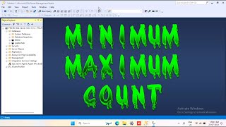 SQL Superpowers: Unlock Min, Max & Count Query.