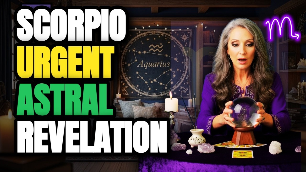 SCORPIO: A housekeeper MURDERER is looking for you! Archangel Michael INTERVENES! ⚔️🚨