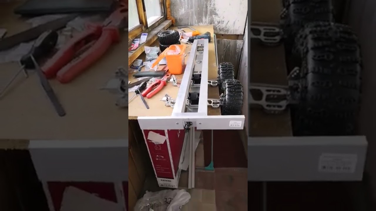 Радиомодель маз 537 1/10 строится долго но верно!!!