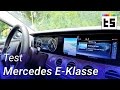 Mercedes E-Klasse mit Widescreen-Cockpit – Test