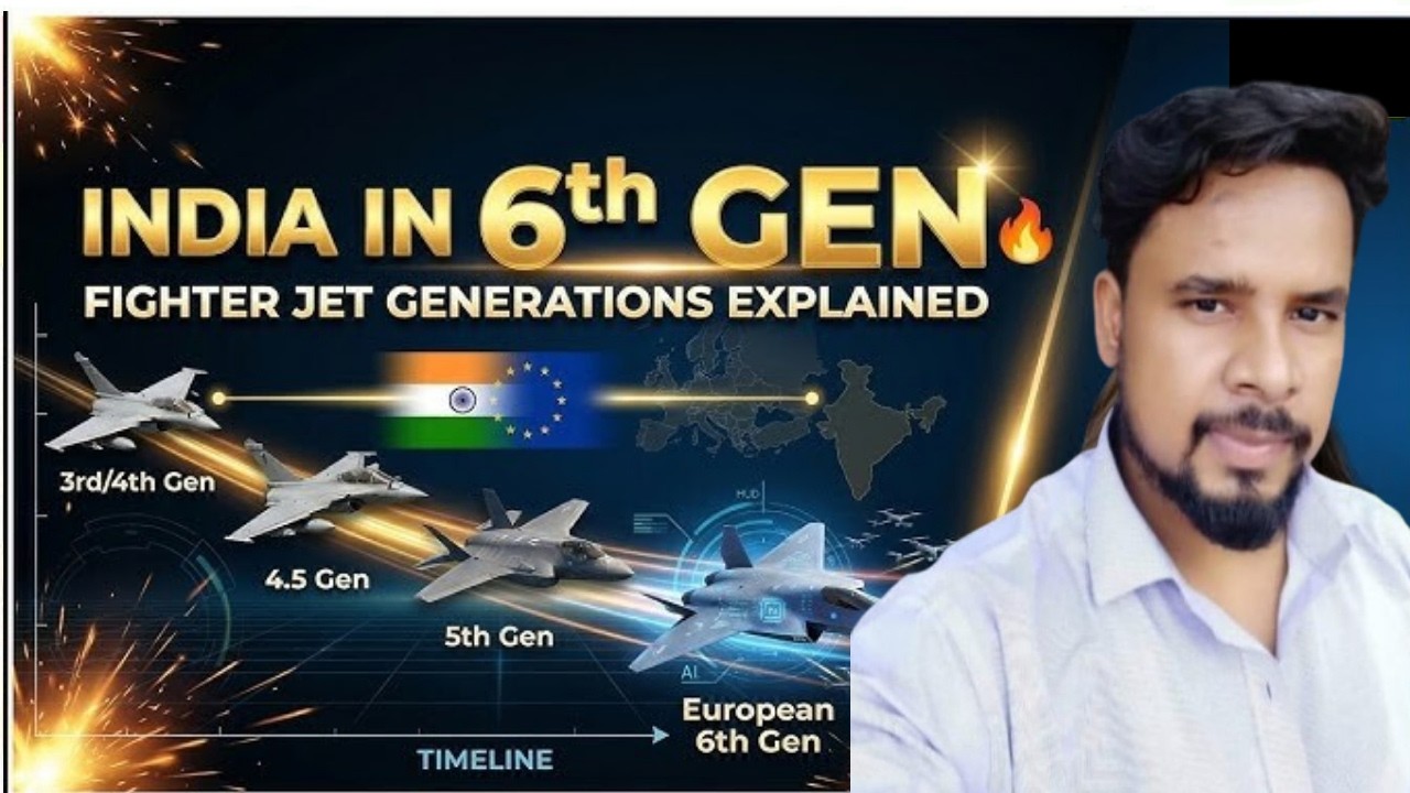 India Enters 6th Generation Fighter Race 🚀 | Full Fighter Jet ...