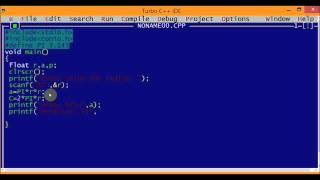 C Program to Calculate Area and Circumference of circle   C Example