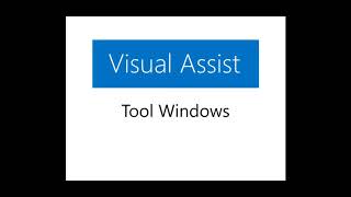 Introduction to Visual Assist
