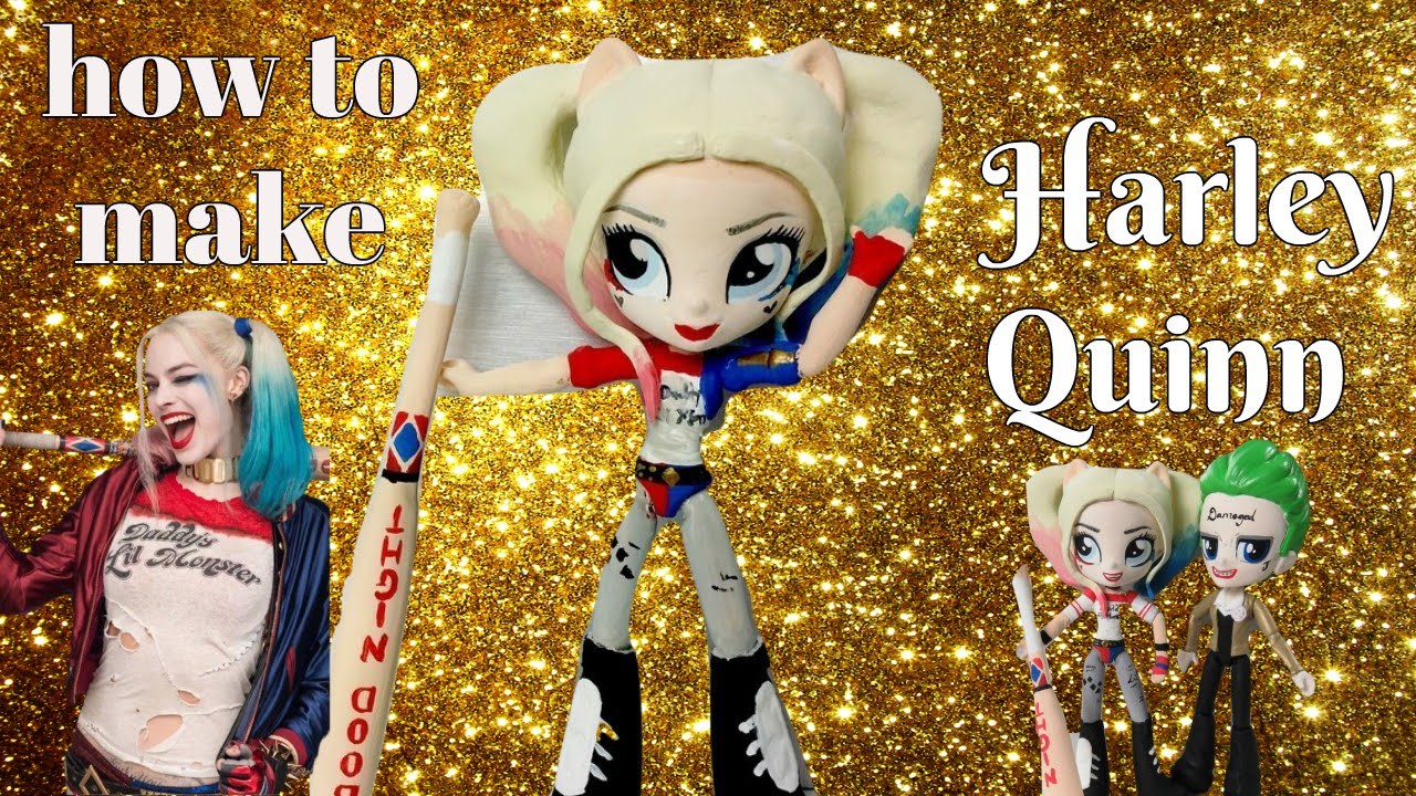 How To Make Harley Quinn Suicide Squad with MLP Mini Doll | Start With Toys