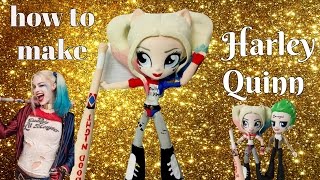 How To Make Harley Quinn Suicide Squad With Mlp Mini Doll Start With Toys
