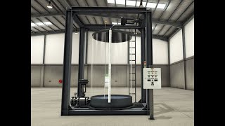 PLC Automation PID-Controlled Level Tank Simulation with Factory I/O, OpnPLC Editor, OpenPLC RunTime