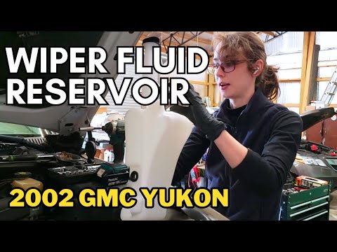 How to Replace Windshield Wiper Reservoir | 2002 GMC Yukon