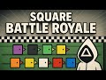 Square Racing 🟥🟦🟨🟩 12 squares battle. EP. 1