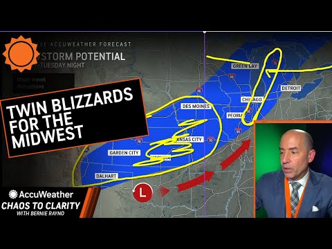 Twin Blizzards For the Midwest | AccuWeather