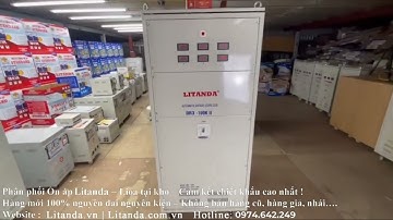 🔴Ngỡ Ngàng Với Lợi Ích Không Ngờ Của Ổn Áp 3 Pha 100KVA, Tham Khảo Ổn Áp 100KVA Model DR3-100KII Này