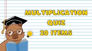 Multiplication Quiz Part 2