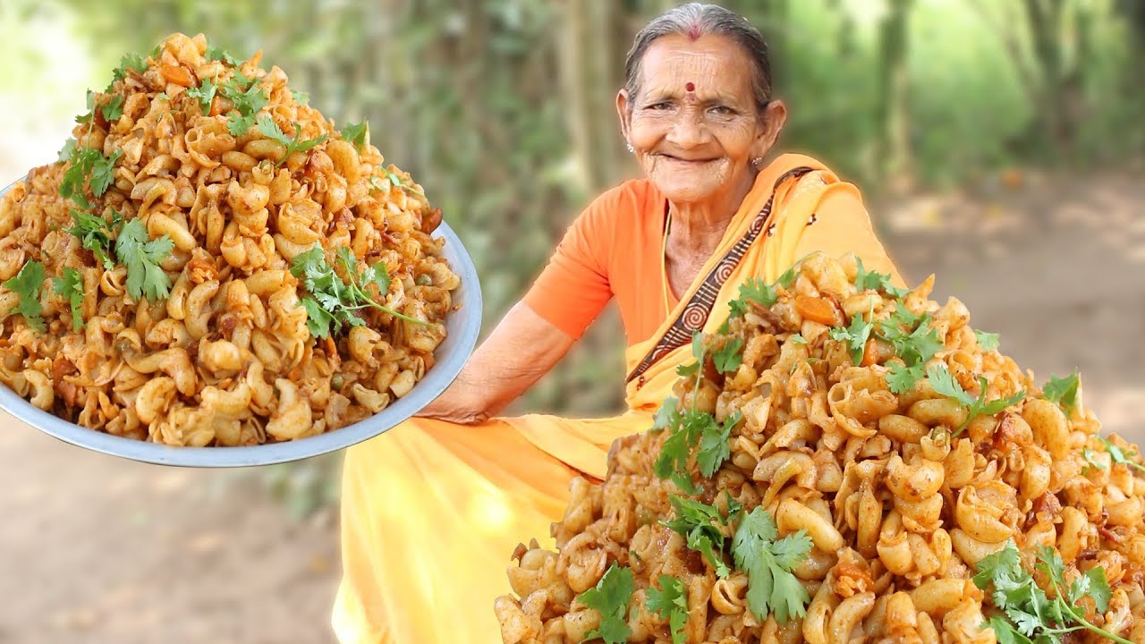 Indian Style Macaroni Pasta Recipe || Myna Street Food