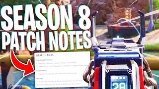 Volt and Wraith Nerfed in the Season 8 Patch Notes! - Apex Legends