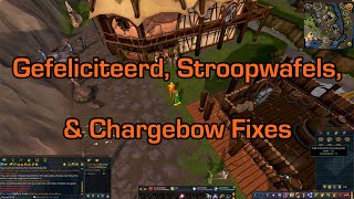 Gefeliciteerd, Stroopwafels, and Chargebow Fixes | Weekly RuneScape Byte