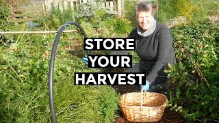 Preserving The Harvest | How to store homegrown food