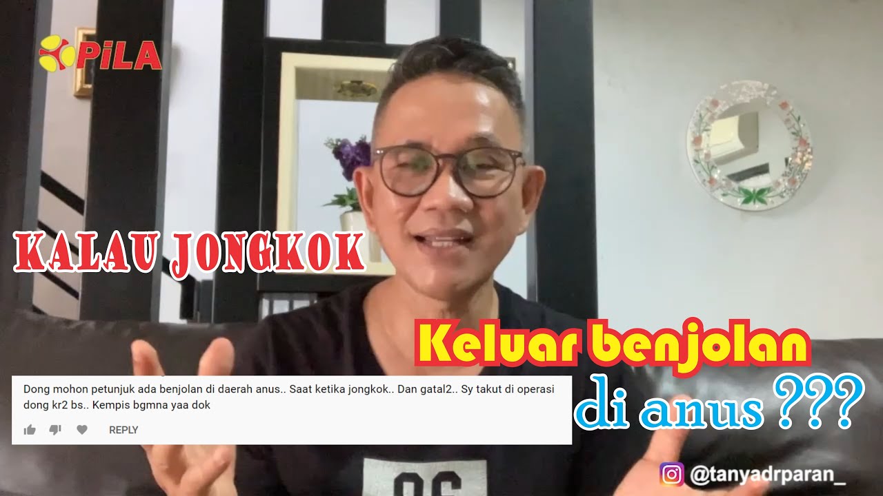 kalau jongkok keluar benjolan di ANUS ❓❓❓