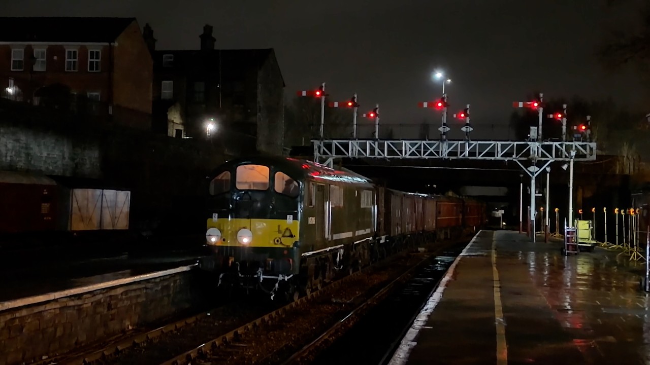 EAST LANCS RAILWAY ELR WINTER WARMER DIESEL RUNNING DAY