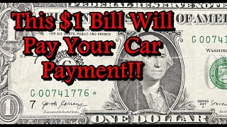 NO ONE LOOKS FOR THIS!! Highly Valued $1 Bill With Amazing Independence Day Serial Number!