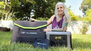 Powerful & Affordable ALLPOWERS R1500 Portable Power Station and Solar Panel review