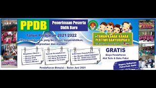 Download Desain PPDB Penerimaan Peserta Didik Baru & Selamat Datang format Corel Draw