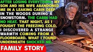 My Son Abandoned Me In A Cabin With No Fireplace… Then I Found Heat Beneath The Floor screenshot 1