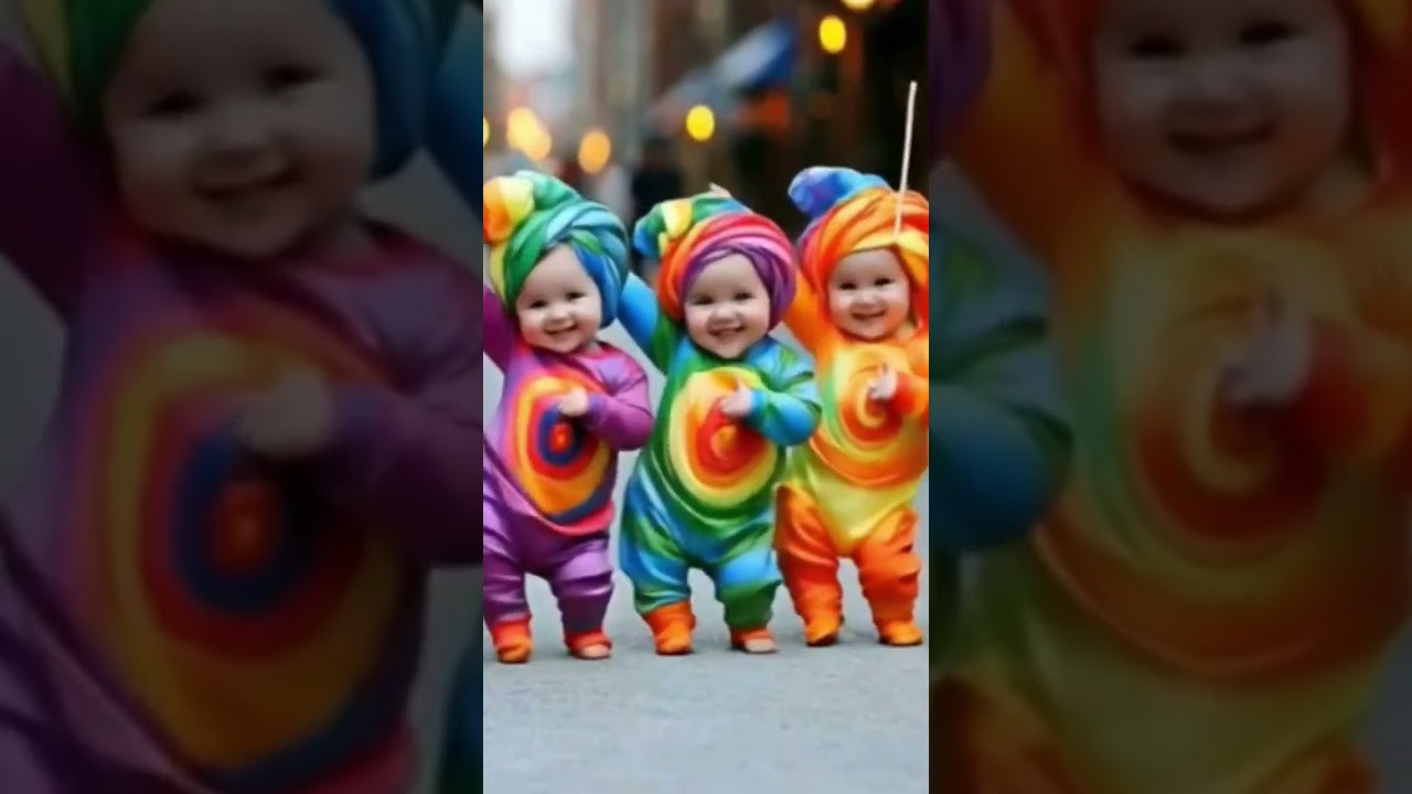 cute little three baby's 🥰🥰